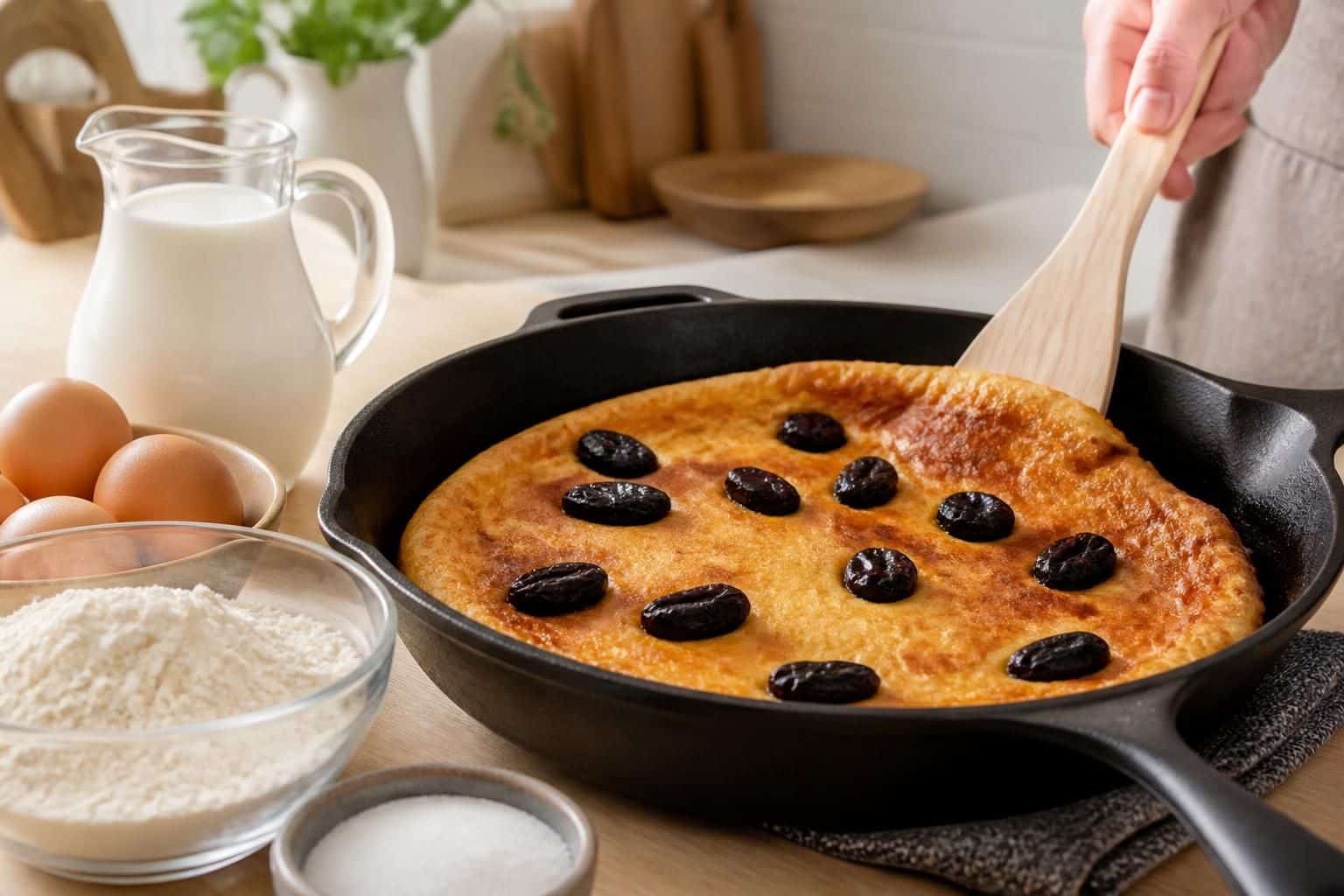 découvrez une recette facile et rapide de farz pitilig, un far breton prêt à être cuisiné à la poêle pour un dessert savoureux et authentique.