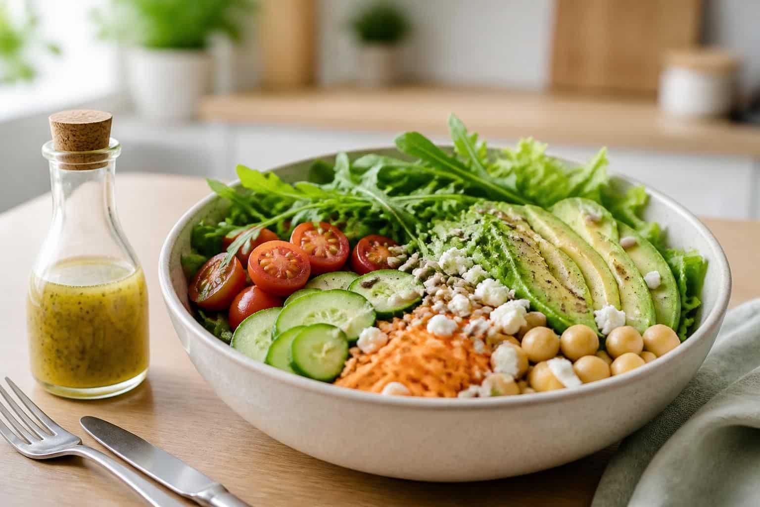découvrez nos recettes de salades healthy faciles et rapides, parfaites pour un repas sain et délicieux au quotidien.