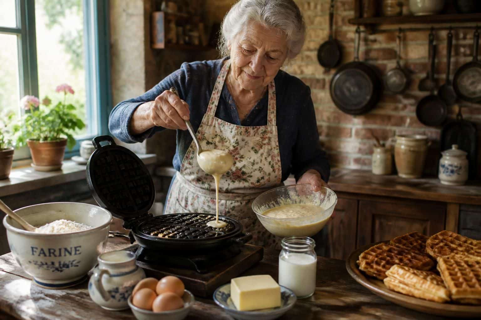 découvrez la recette traditionnelle de la gaufre grand-mère, facile à préparer pour des moments gourmands en famille.