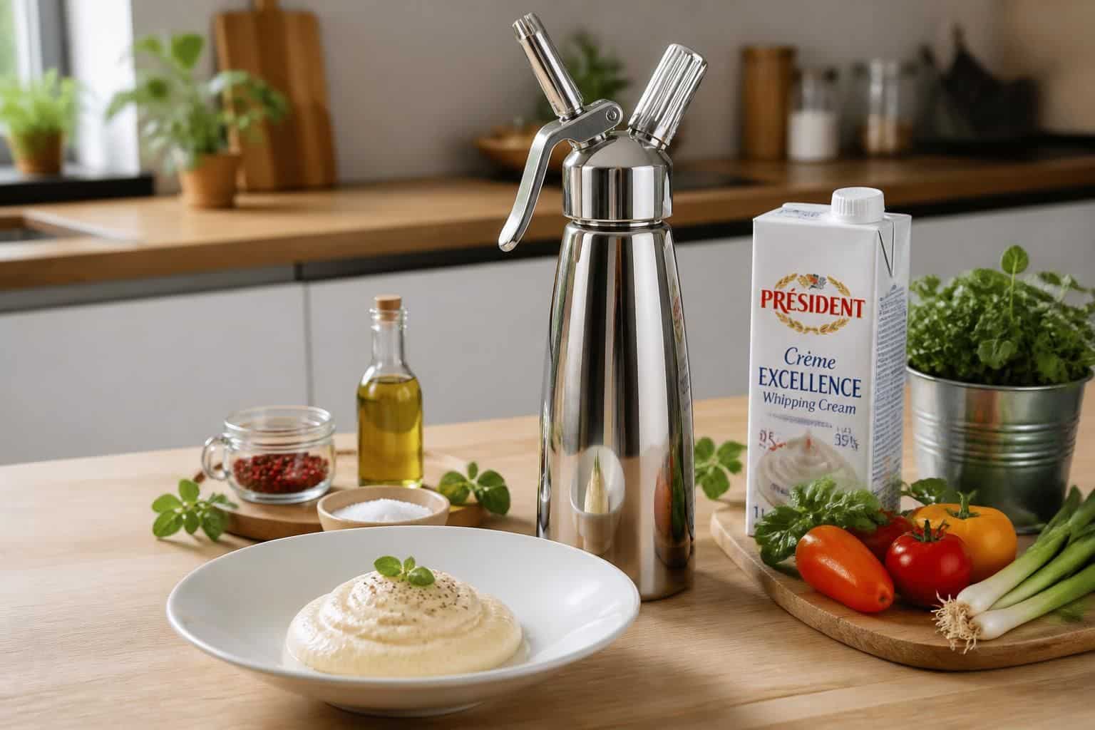 découvrez notre recette simple d'espuma au siphon pour réaliser une mousse légère et savoureuse, parfaite pour sublimer vos plats et desserts en un clin d'œil.