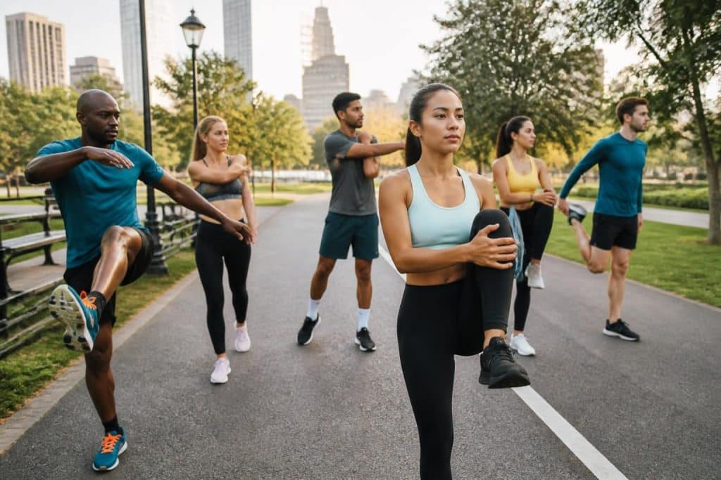 découvrez les techniques d'étirement dynamique pour un échauffement optimal et améliorez vos performances sportives grâce à des exercices efficaces et adaptés.