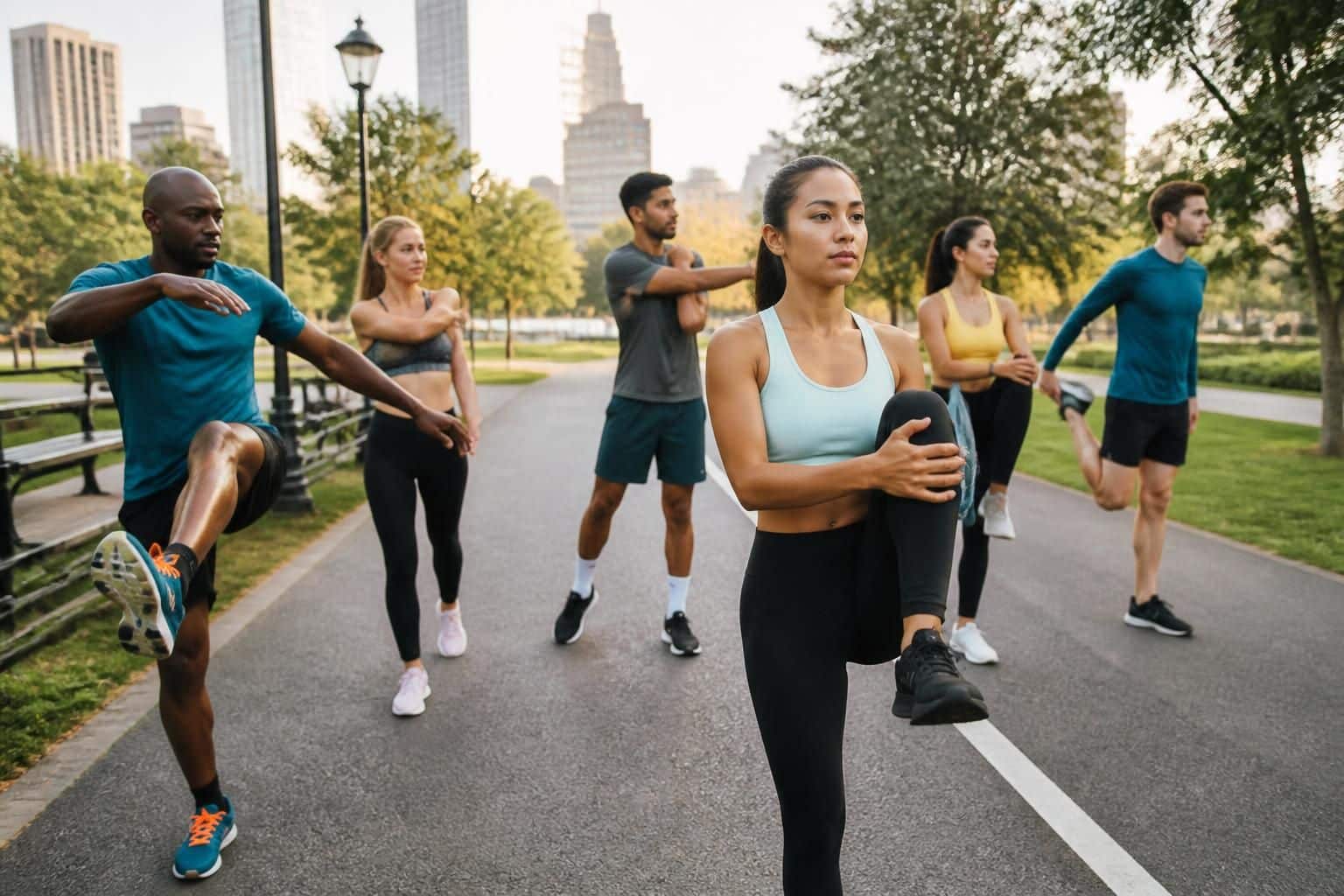 découvrez les techniques d'étirement dynamique pour un échauffement optimal et améliorez vos performances sportives grâce à des exercices efficaces et adaptés.